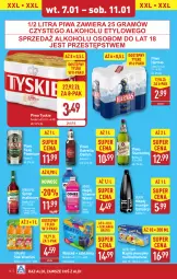 Gazetka promocyjna Aldi - Pełna oferta - Gazetka - ważna od 11.01 do 11.01.2025 - strona 16 - produkty: Piwa, Piwo, Sok, Gra, Tyskie, Lack, Tymbark, Syrop, Oshee, Szklanka, Harnaś, Napój, Nestea, Herbapol, Fa