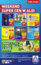 Gazetka promocyjna Aldi - Pełna oferta - Gazetka - ważna od 11.01 do 11.01.2025 - strona 38 - produkty: Sok, Por, Hiacynt, O nas, Golden Seafood, Pepsi, Narcyz, Biuro, Mintaj