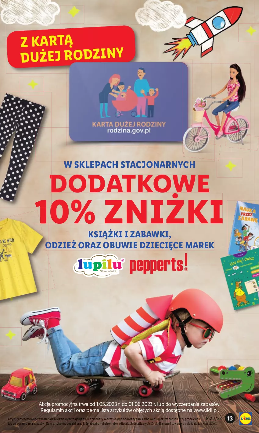 Gazetka promocyjna Lidl - GAZETKA - ważna 15.05 do 20.05.2023 - strona 17 - produkty: Dzieci, Obuwie