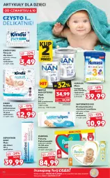 Gazetka promocyjna Kaufland - OFERTA TYGODNIA - Gazetka - ważna od 12.10 do 12.10.2022 - strona 40 - produkty: Humana, Pur, Gra, Pampers, Pieluchy, Majtki, O nas, NAN Optipro, Chusteczki, Dzieci, Pieluchomajtki, Bepanthen, Olej, Nestlé, Kindii, Podkład, Mleko