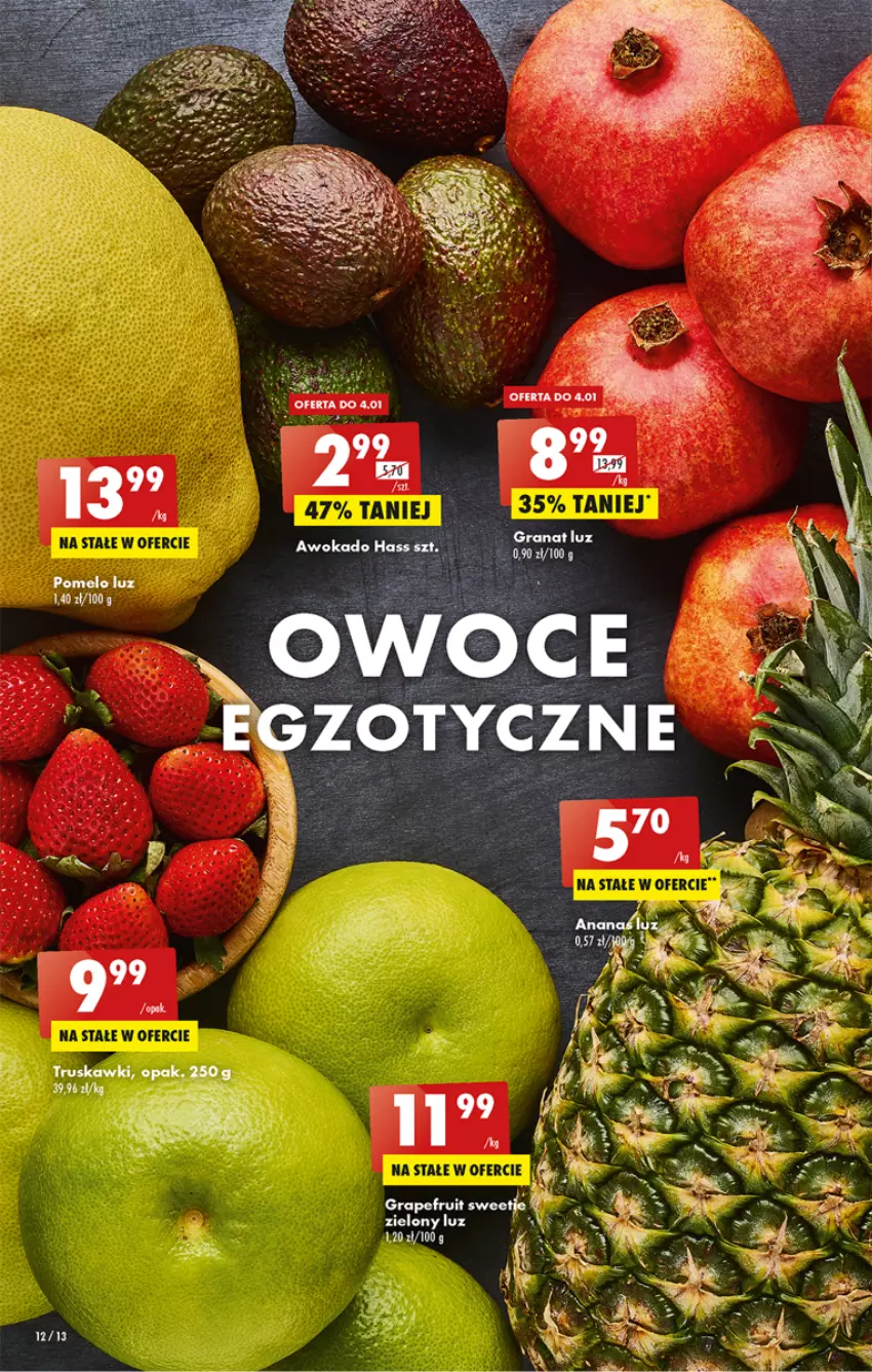 Gazetka promocyjna Biedronka - Gazetka - Biedronka.pl - ważna 02.01 do 07.01.2023 - strona 12 - produkty: Gra, Pomelo, Rura