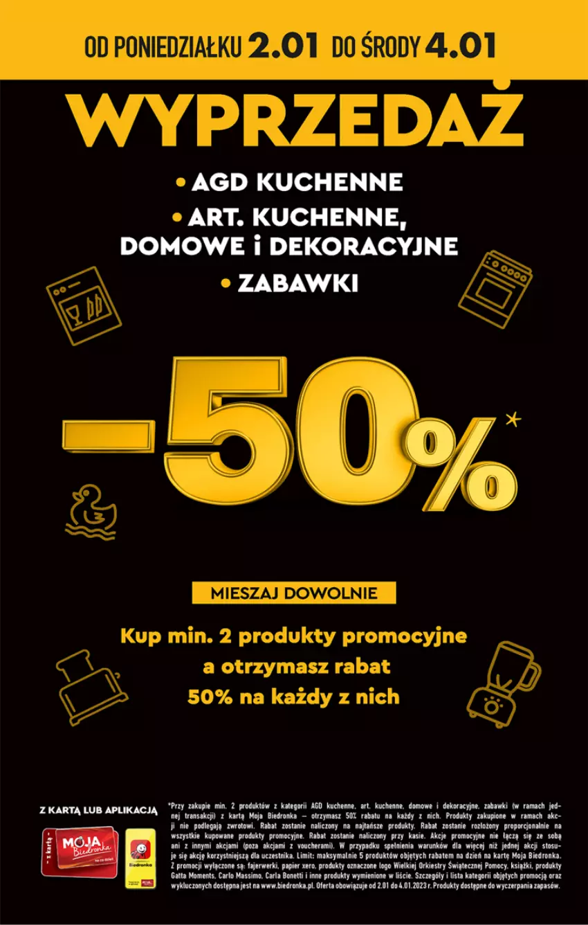 Gazetka promocyjna Biedronka - Gazetka - Biedronka.pl - ważna 02.01 do 07.01.2023 - strona 48 - produkty: Dron, Fa, LEGO, Moments, Papier, Por, Rama, Tran