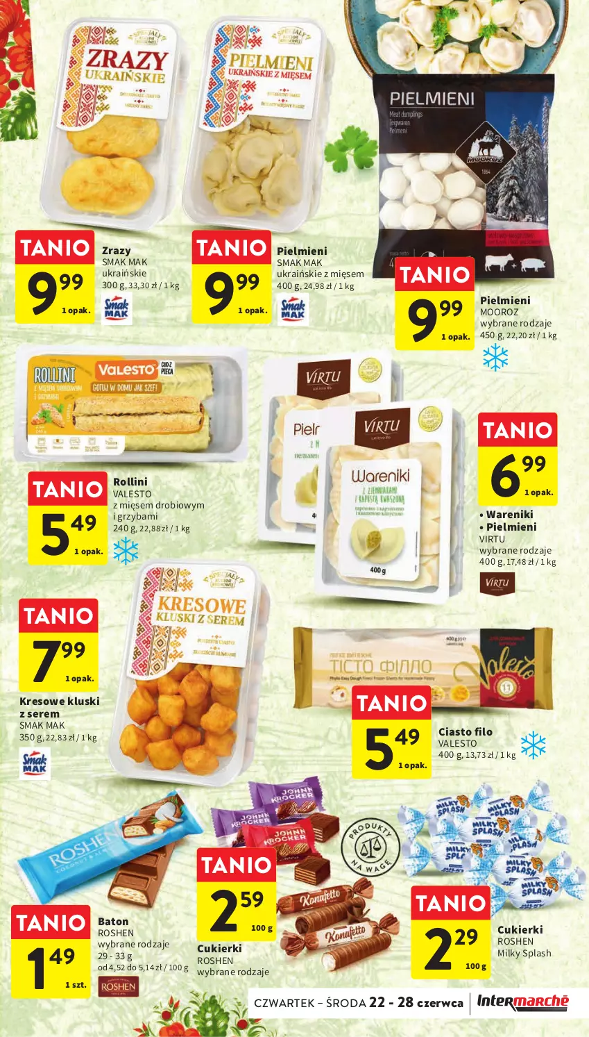 Gazetka promocyjna Intermarche - Gazetka Intermarche - ważna 22.06 do 28.06.2023 - strona 11 - produkty: Baton, Cukier, Cukierki, Ser, Virtu