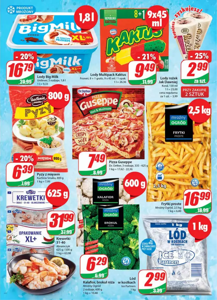 Gazetka promocyjna Dino - Gazetka - ważna 28.12.2022 do 03.01.2023 - strona 9 - produkty: Dr. Oetker, Frytki, Gra, Kaktus, Krewetki, Kuchnia, Lody, Ogród, Pizza, Róża