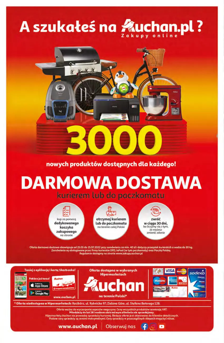 Gazetka promocyjna Auchan - przeNISKIE CENY PRODUKTY przeEKOLOGICZNE Hipermarkety - ważna 02.06 do 08.06.2022 - strona 32 - produkty: Fa, Koc, Ser