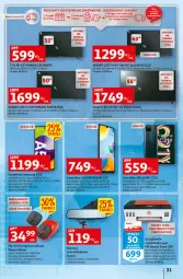 Gazetka promocyjna Auchan - przeNISKIE CENY PRODUKTY przeEKOLOGICZNE Hipermarkety - Gazetka - ważna od 08.06 do 08.06.2022 - strona 31 - produkty: LED TV, Acer, Amol, Philips, Tusz, Skaner, Kamera, Urządzenie wielofunkcyjne, Mysz, HD ready, Samsung, Wideorejestrator, Manta, Smartfon, Akumulator, LG, HP, Fa