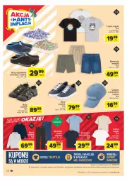 Gazetka promocyjna Carrefour - Gazetka Carrefour - Gazetka - ważna od 20.05 do 20.05.2023 - strona 28 - produkty: Buty, Bermudy, Czapka, T-shirt, Buty ogrodowe