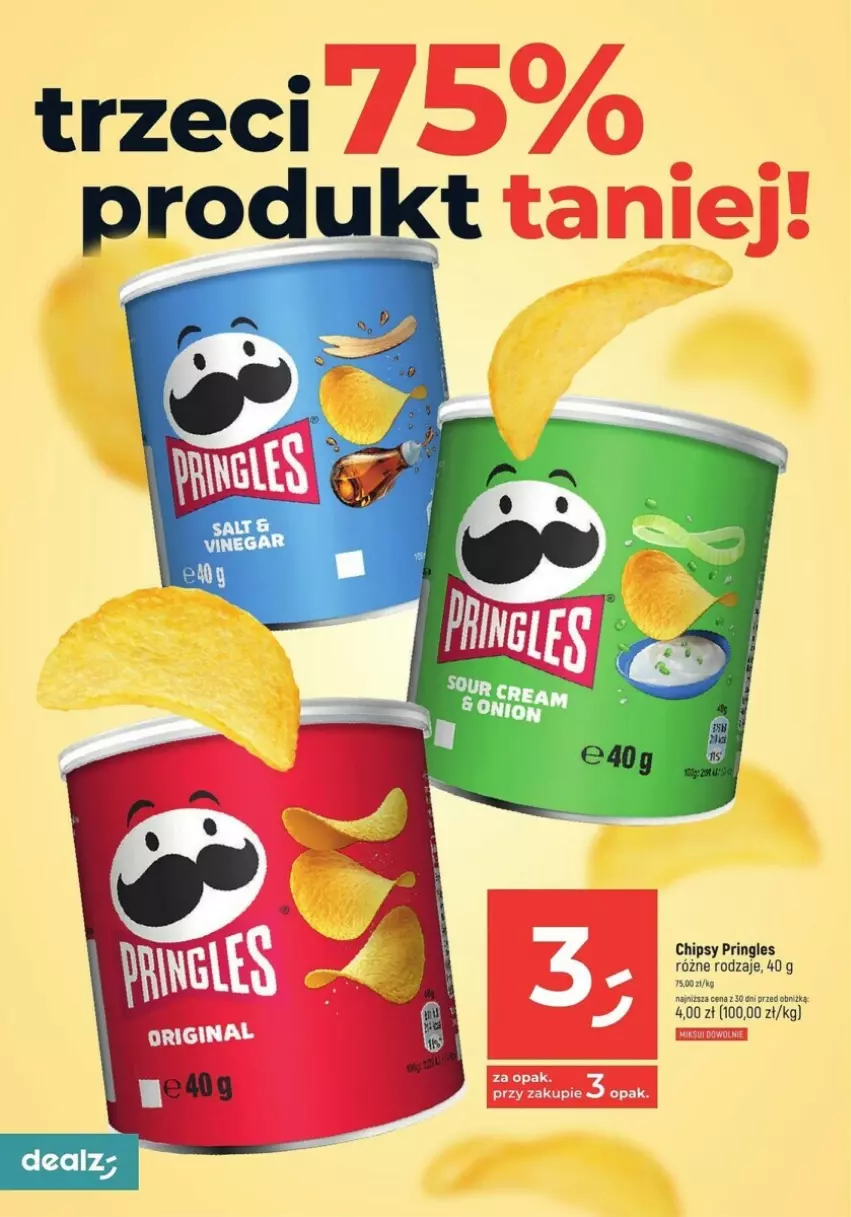 Gazetka promocyjna Dealz - ważna 19.10 do 25.10.2023 - strona 25 - produkty: Chipsy, Pringles