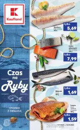 Gazetka promocyjna Kaufland - RYBY - Gazetka - ważna od 13.07 do 13.07.2022 - strona 1 - produkty: Tusz, Sandacz filet, Sandacz