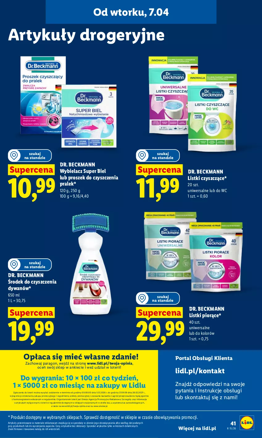 Gazetka promocyjna Lidl - Gazetka ważna od 7.04 do 8.04 - ważna 07.04 do 08.04.2026 - strona 45 - produkty: Dywan, Gra, Laur, Mola, Por, Portal