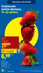 Gazetka promocyjna Lidl - Gazetka ważna od 7.04 do 8.04 - Gazetka - ważna od 08.04 do 08.04.2026 - strona 10 - produkty: Truskawki, Olej