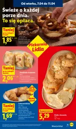 Gazetka promocyjna Lidl - Gazetka ważna od 7.04 do 8.04 - Gazetka - ważna od 08.04 do 08.04.2026 - strona 13 - produkty: Por, Croissant, Rogal