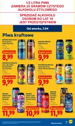 Gazetka promocyjna Lidl - Gazetka ważna od 7.04 do 8.04 - Gazetka - ważna od 08.04 do 08.04.2026 - strona 29 - produkty: Piwa, Smoothie