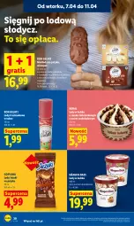 Gazetka promocyjna Lidl - Gazetka ważna od 7.04 do 8.04 - Gazetka - ważna od 08.04 do 08.04.2026 - strona 34 - produkty: Goplana, Sos, Gra, Jeżyki, Kawa, Lody, LANA