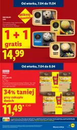 Gazetka promocyjna Lidl - Gazetka ważna od 7.04 do 8.04 - Gazetka - ważna od 08.04 do 08.04.2026 - strona 5 - produkty: Ser, Gra, Cars, Lody, Pilos, Mango, Brownie