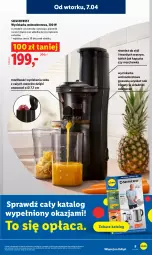 Gazetka promocyjna Lidl - Gazetka ważna od 7.04 do 8.04 - Gazetka - ważna od 08.04 do 08.04.2026 - strona 9 - produkty: Silvercrest, Marchewka, Sok, Wyciskarka wolnoobrotowa, Pojemnik, Wyciskarka, Szczoteczka