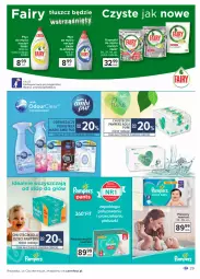 Gazetka promocyjna Carrefour - Gazetka Zimowe dni w domowym zaciszu - Gazetka - ważna od 31.01 do 31.01.2021 - strona 29 - produkty: Pur, Do mycia naczyń, Kapsułki do mycia naczyń, Pampers, Pieluchy, Majtki, Płyn do mycia naczyń, Chusteczki, Dzieci, Fairy, Płyn do mycia, Pieluchomajtki, Ambi Pur, Fa