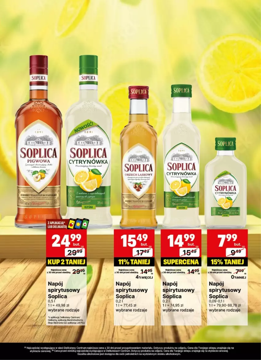 Gazetka promocyjna Delikatesy Centrum - Delibarek DC28-DC29 - ważna 07.07 do 20.07.2025 - strona 10 - produkty: Dron, Fa, Napój, Rum, Soplica