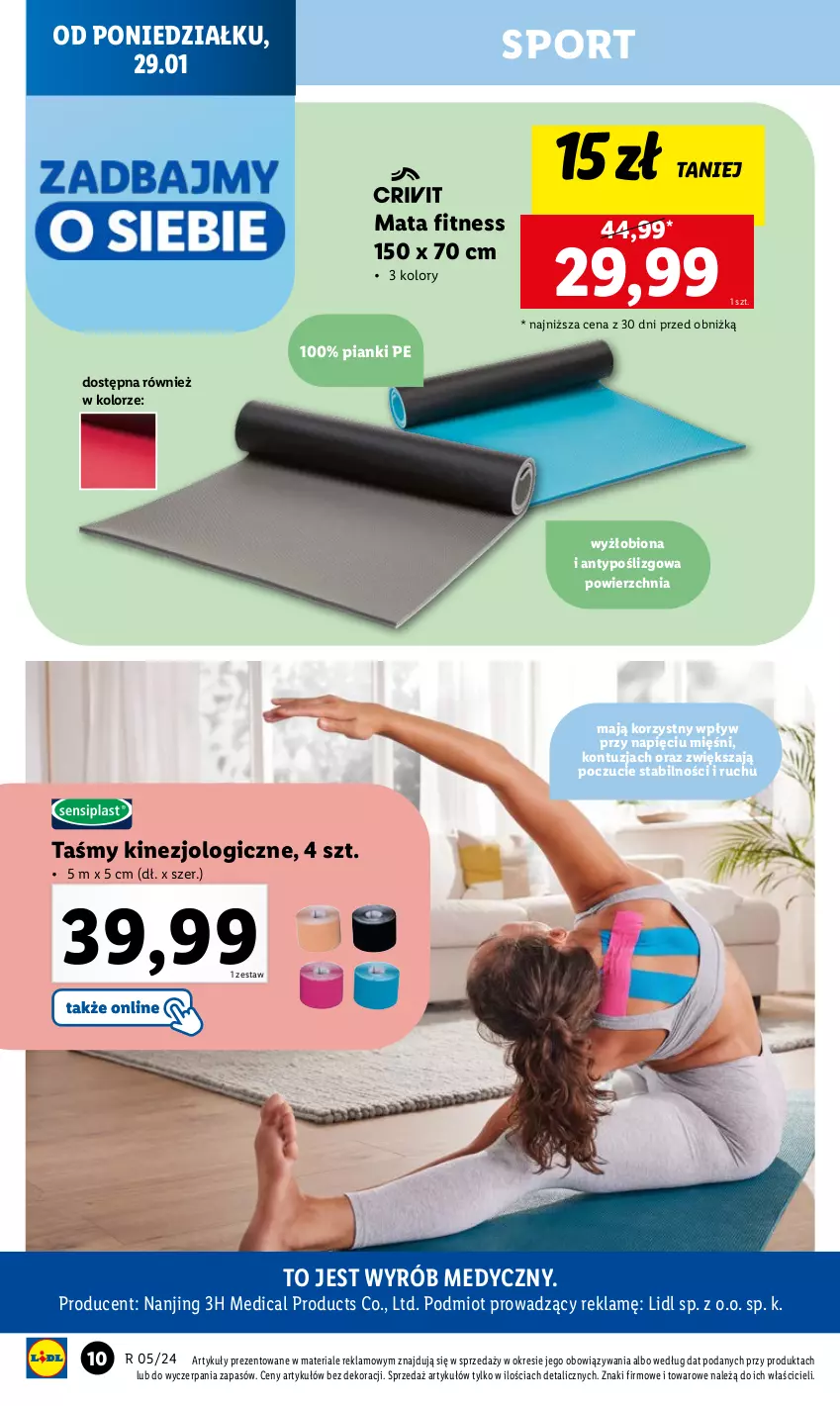 Gazetka promocyjna Lidl - GAZETKA - ważna 29.01 do 03.02.2024 - strona 12 - produkty: Por, Sport