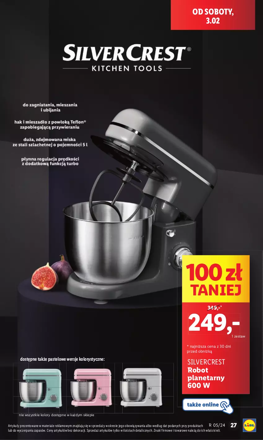 Gazetka promocyjna Lidl - GAZETKA - ważna 29.01 do 03.02.2024 - strona 31 - produkty: Robot, Robot planetarny, Silvercrest