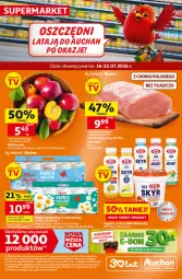 Gazetka promocyjna Auchan - Gazetka 30 Lat Supermarket Auchan - Gazetka - ważna od 22.07 do 22.07.2026 - strona 1 - produkty: Papier, Jogurt, Papier toaletowy