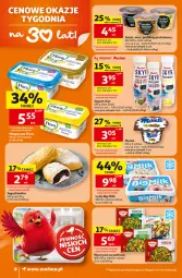 Gazetka promocyjna Auchan - Gazetka 30 Lat Supermarket Auchan - Gazetka - ważna od 22.07 do 22.07.2026 - strona 6 - produkty: Warzywa, Ser, Mus, Jogurt, Big Milk, Lody, Serek, Monte, Jagodzianka