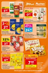 Gazetka promocyjna Auchan - Gazetka 30 Lat Supermarket Auchan - Gazetka - ważna od 22.07 do 22.07.2026 - strona 7 - produkty: Lubella, Torebka, Makaron, Kawa rozpuszczalna, Sos, Ser, Por, Róża, Bell, Kawa, Tortilla, Tortilla Chips, Dzika róża, Bella, Jacobs, Grill, Ogród, Herbapol