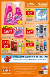 Gazetka promocyjna Auchan - Gazetka 30 Lat Supermarket Auchan - Gazetka - ważna od 22.07 do 22.07.2026 - strona 8 - produkty: Coca-Cola, Odplamiacz, Ręcznik, Rolki, Napój izotoniczny, Foxy, Fanta, Vanish, Sprite, Napój, Nivea, Fa