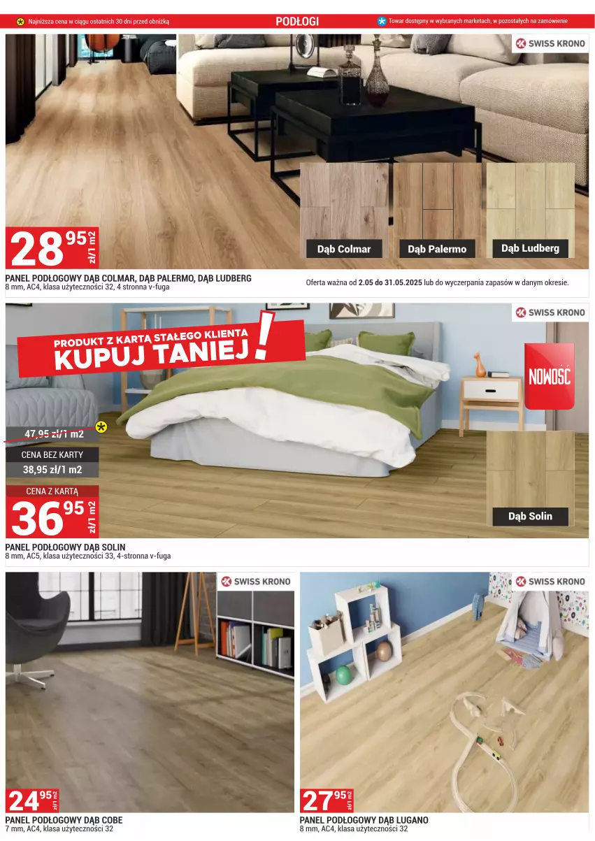 Gazetka promocyjna Merkury Market - ważna 02.05 do 31.05.2025 - strona 38 - produkty: Olma, Panel podłogowy