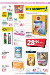 Gazetka promocyjna Makro - [Oferta promocyjna] Artykuły spożywcze i przemysłowe - Gazetka - ważna od 16.05 do 16.05.2022 - strona 15 - produkty: Ludwik, Gin, Do mycia naczyń, Papier, Bell, Perfecta, Płyn do mycia naczyń, Papier toaletowy, Velvet, Vizir, Ręcznik, Podpaski, Przekąska dla psów, Bella, Płyn do mycia