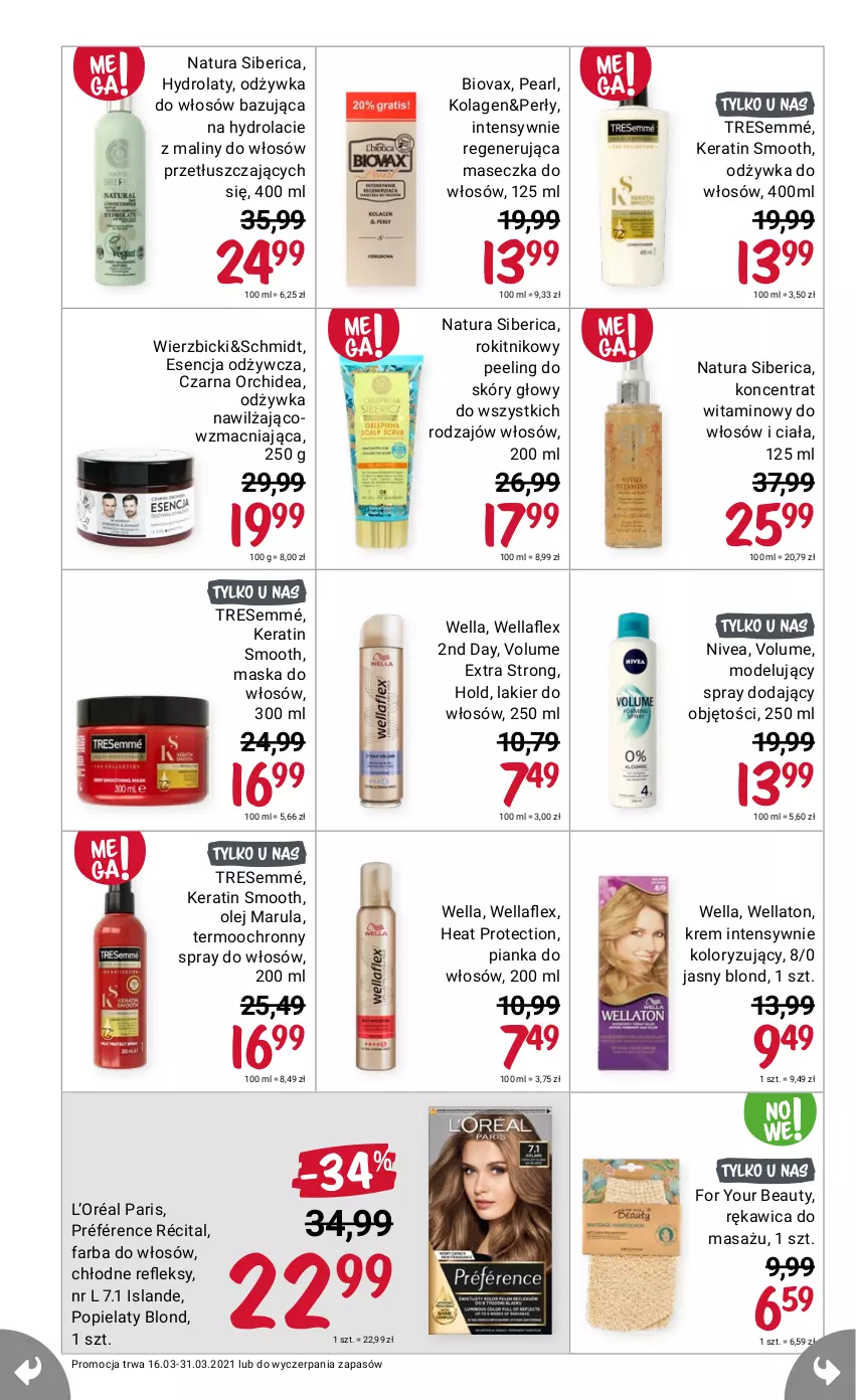 Gazetka promocyjna Rossmann - Marzec II - ważna 16.03 do 31.03.2021 - strona 8 - produkty: Natura Siberica