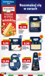 Gazetka promocyjna Lidl - GAZETKA - Gazetka - ważna od 17.04 do 17.04.2024 - strona 18 - produkty: Ser, Mascarpone, Sałat, Scamorza, Pecorino