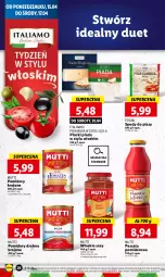 Gazetka promocyjna Lidl - GAZETKA - Gazetka - ważna od 17.04 do 17.04.2024 - strona 26 - produkty: Sos, Ser, Lack, Bazyl, Parmezan, Pomidory, Pomidory krojone