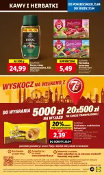 Gazetka promocyjna Lidl - GAZETKA - Gazetka - ważna od 17.04 do 17.04.2024 - strona 49 - produkty: Torebka, Kawa rozpuszczalna, Chipicao, Borówka, Bell, Kawa, Croissant, Teekanne, Owoce, Bella, Kakao