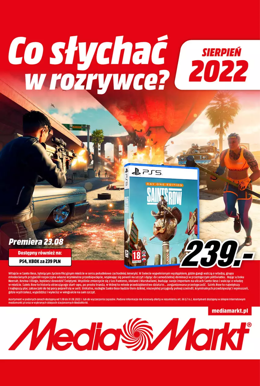 Gazetka promocyjna Media Markt - Gazetka Media Markt - ważna 04.08 do 31.08.2022 - strona 1 - produkty: Xbox