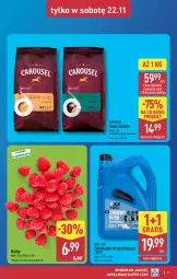 Gazetka promocyjna Aldi - Oferta weekendowa - Gazetka - ważna od 22.11 do 22.11.2025 - strona 3 - produkty: Gra, Kawa ziarnista, Kawa, Maliny, Płyn do spryskiwaczy