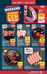 Gazetka promocyjna Aldi - Oferta weekendowa - Gazetka - ważna od 22.11 do 22.11.2025 - strona 7 - produkty: Kurczak, Por, Stek wołowy, Polędwiczka wieprzowa, Tatar wołowy, Stek, Mięsne specjały, Lack, Kiełbasa biała, Kiełbasa