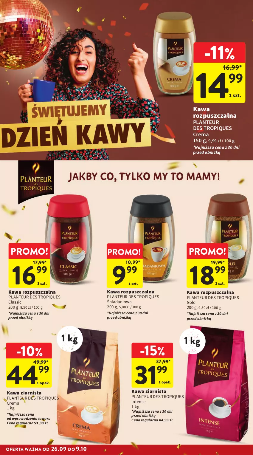 Gazetka promocyjna Intermarche - Gazetka Intermarche - ważna 26.09 do 02.10.2024 - strona 26 - produkty: Danio, Kawa, Kawa rozpuszczalna, Kawa ziarnista