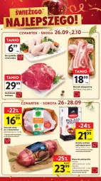 Gazetka promocyjna Intermarche - Gazetka Intermarche - Gazetka - ważna od 02.10 do 02.10.2024 - strona 12 - produkty: Kurczak, Szynka, Skrzydełka z kurczaka, Boczek, Piekarnik, Mięso, Boczek wieprzowy