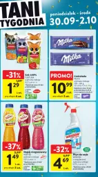 Gazetka promocyjna Intermarche - Gazetka Intermarche - Gazetka - ważna od 02.10 do 02.10.2024 - strona 47 - produkty: Sok, Fortuna, Czekolada, Napój niegazowany, Napój, Milka, Hortex