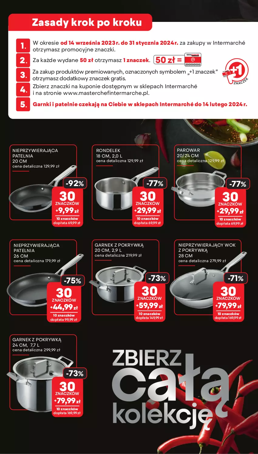 Gazetka promocyjna Intermarche - Gazetka Intermarche - ważna 21.09 do 27.09.2023 - strona 3 - produkty: Garnek, Gra, Patelnia