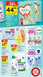 Gazetka promocyjna Intermarche - Gazetka Intermarche - Gazetka - ważna od 27.09 do 27.09.2023 - strona 39 - produkty: Płyn do prania, Pampers, Lovela, Majtki, Proszek do prania, Chusteczki, Kosmetyki dla dzieci, Dzieci, Pieluchomajtki, Kindii