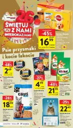 Gazetka promocyjna Intermarche - Gazetka Intermarche - Gazetka - ważna od 27.09 do 27.09.2023 - strona 40 - produkty: KiteKat, Sheba, Felix, Pedigree