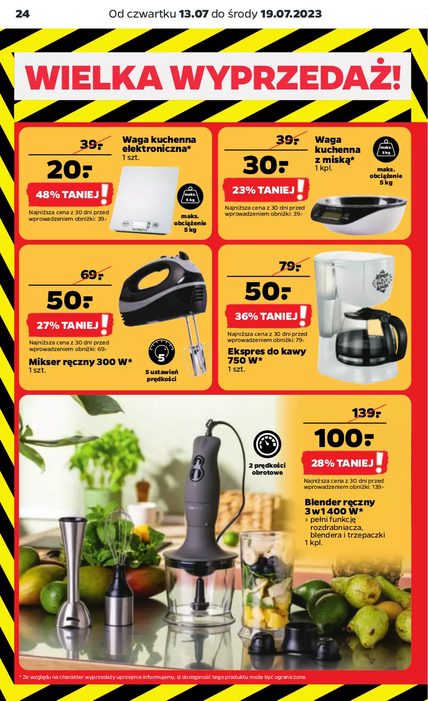 Gazetka promocyjna Netto - Akcesoria i dodatki - ważna 13.07 do 19.07.2023 - strona 8 - produkty: Blender, Blender ręczny, Gra, Mikser, Mikser ręczny, Rozdrabniacz, Ser, Waga