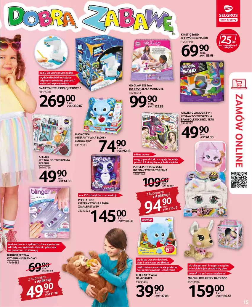 Gazetka promocyjna Selgros - Katalog Dzień Dziecka - ważna 19.05 do 01.06.2022 - strona 15 - produkty: Gra, Panda, Perfum, Pur, Tera, Torebka