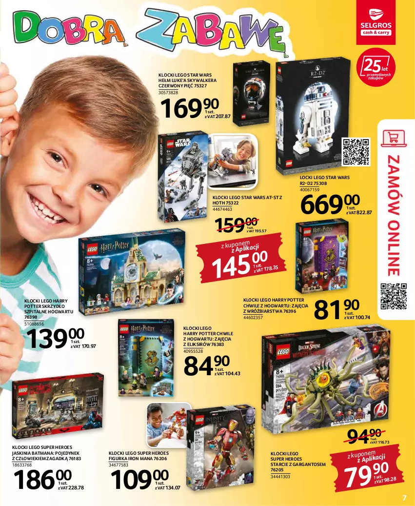 Gazetka promocyjna Selgros - Katalog Dzień Dziecka - ważna 19.05 do 01.06.2022 - strona 7 - produkty: Harry Potter, Jaskinia, Klocki, LEGO, LEGO Harry Potter, LEGO Star Wars, Star Wars