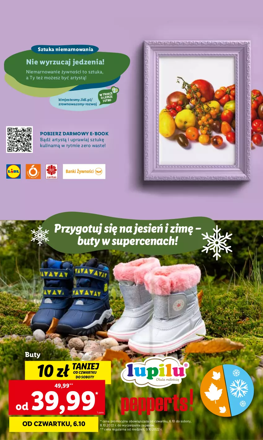 Gazetka promocyjna Lidl - GAZETKA - ważna 06.10 do 08.10.2022 - strona 56 - produkty: Buty, Wazon