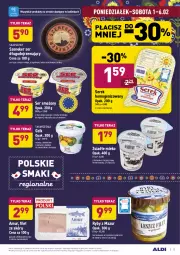 Gazetka promocyjna Aldi - ALE! CENA - Gazetka - ważna od 06.02 do 06.02.2021 - strona 13 - produkty: Ser, Koc, Twaróg, Cars, Karp, Lodówka, Tera, Serek homogenizowany, Serek, Ser długodojrzewający, Pstrąg, Gala, Napój, Mleko