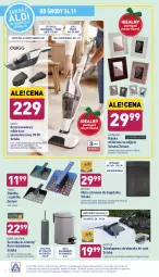 Gazetka promocyjna Aldi - Katalog Moda i Dom - Gazetka - ważna od 27.11 do 27.11.2021 - strona 4 - produkty: Skrobaczka do szyb, Teleskop, Odkurzacz, Mata ochronna, Top, Sok, Por, Skrobaczka, Odkurzacze, Stojak, Szczotka, Kosz, O Bag, Kosz łazienkowy, Ramka, Szufelka, Akumulator