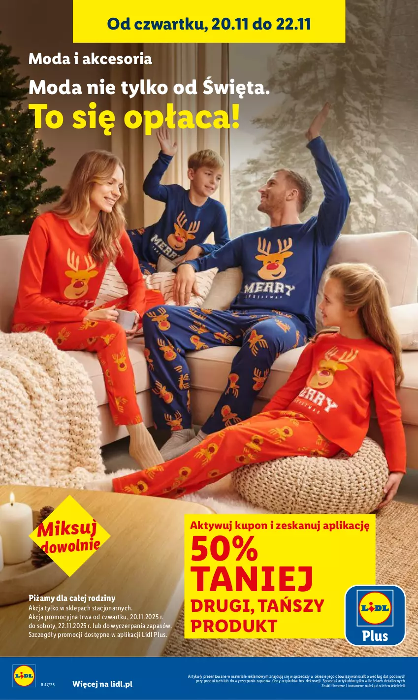 Gazetka promocyjna Lidl - GAZETKA - ważna 20.11 do 22.11.2025 - strona 16 - produkty: Moda
